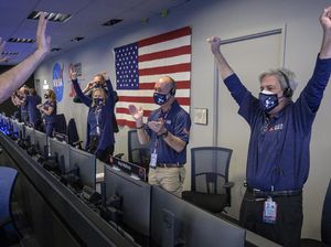 Sorak-sorai Warnai  Pendaratan Rover Perseverance NASA di Mars