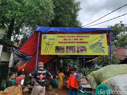 Banjir Lagi, Warga Bangka Jaksel Cerita Dirikan Posko Siaga Sejak Oktober