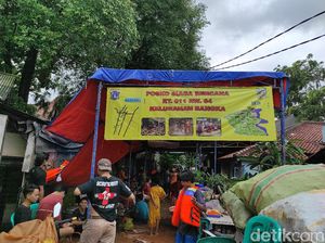 Banjir Lagi, Warga Bangka Jaksel Cerita Dirikan Posko Siaga Sejak Oktober Banjir Lagi, Warga Bangka Jaksel Cerita Dirikan Posko Siaga Sejak Oktober