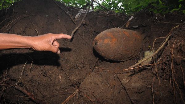 Warga Boyolali Temukan Mortir Era Penjajahan Belanda
