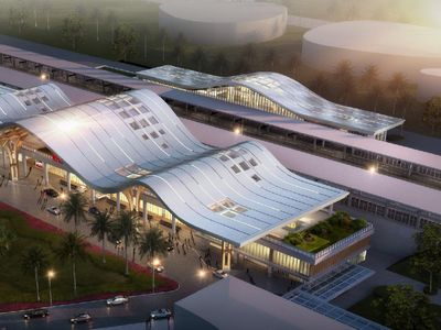 Megahnya Desain Stasiun Kereta Cepat JKT-BDG, Intip Yuk!