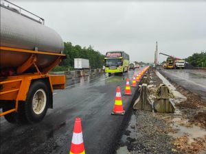 Jalur Darurat Tol Cipali Mulai Digunakan Pagi Ini