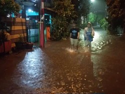 Hujan Deras, Perumahan Puri Kartika Ciledug Tergenang