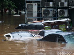 Picu Banjir di Banyak Titik, Begini Peta Sebaran Hujan di Jabodetabek