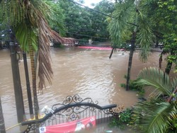 Banjir di Rumah Wanita Emas di Kemang Hampir ke Lantai 2, ART Bertahan di Atap