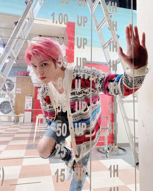 Taeyong NCT/Instagram.com/eh_ovo_nct Taeyong dikenal sebagai member yang terobsesi dengan kebersihan
