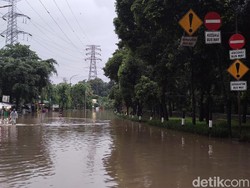 Terowongan Cawang Kebanjiran, Lalin Dialihkan