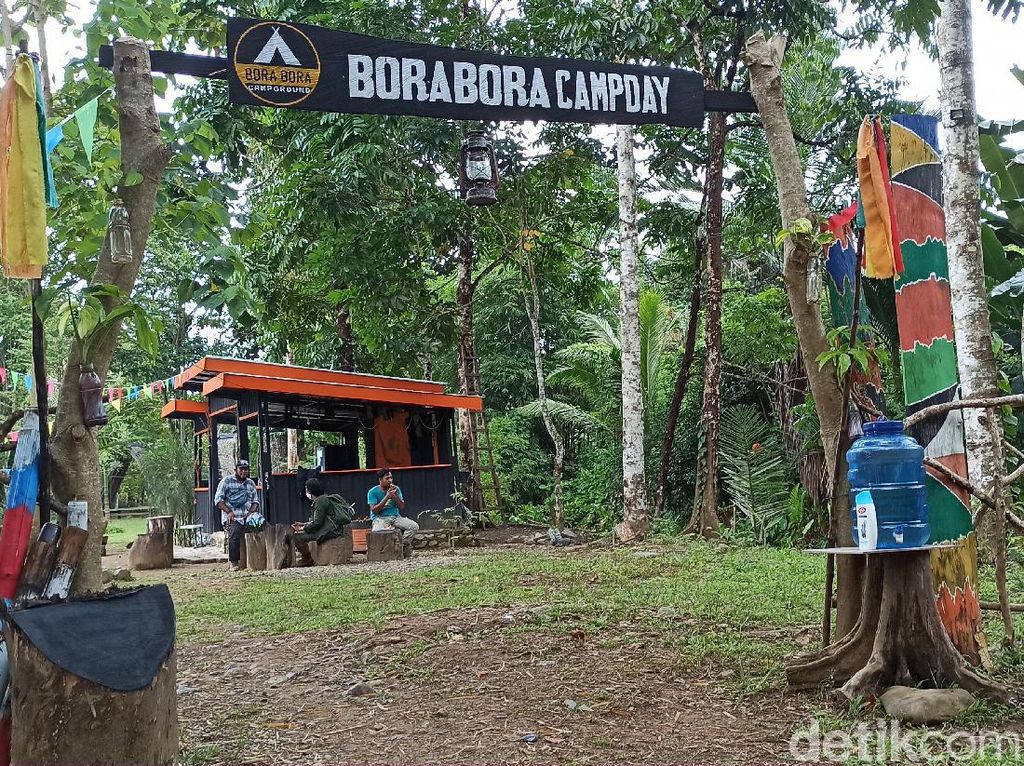 Foto: Bora Bora Camp Day, Tempat Kemping Asyik di Sulawesi Selatan