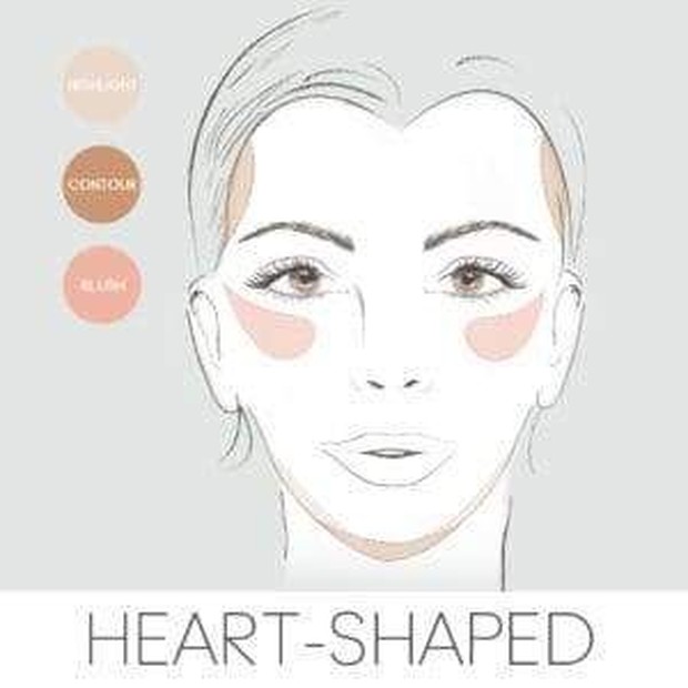 heart shapped/Pinterest-janeiredale heart shapped
