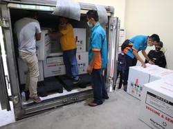 100.430 Vial Vaksin Corona Tiba di Gudang Farmasi Jateng