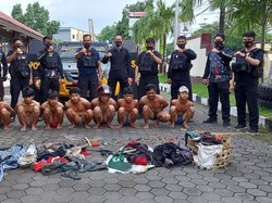 Polisi Bubarkan Tawuran di Makassar, 9 Pemuda Diamankan