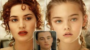 12 Foto Anak Hasil Rekayasa AI dari Pasangan Film Legendaris