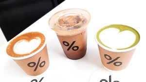 Slurpp! Mencicipi Caffe Latte hingga Matcha Latte Buatan % Arabica