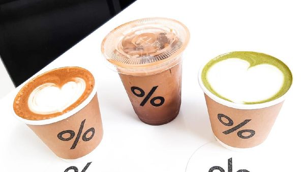 Slurpp! Mencicipi Caffe Latte hingga Matcha Latte Buatan % Arabica