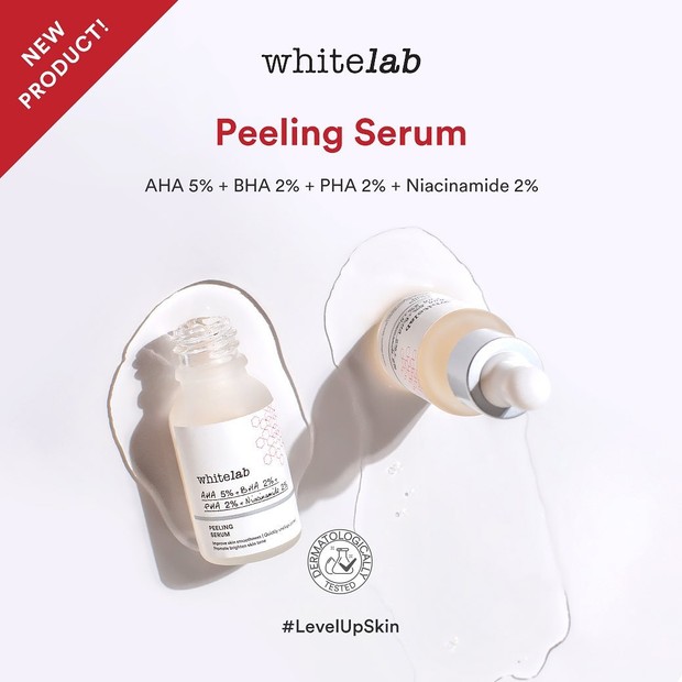 Kandungan Whitelab Peeling Serum Kandungan Whitelab Peeling Serum/instagram.com/whitelab_id