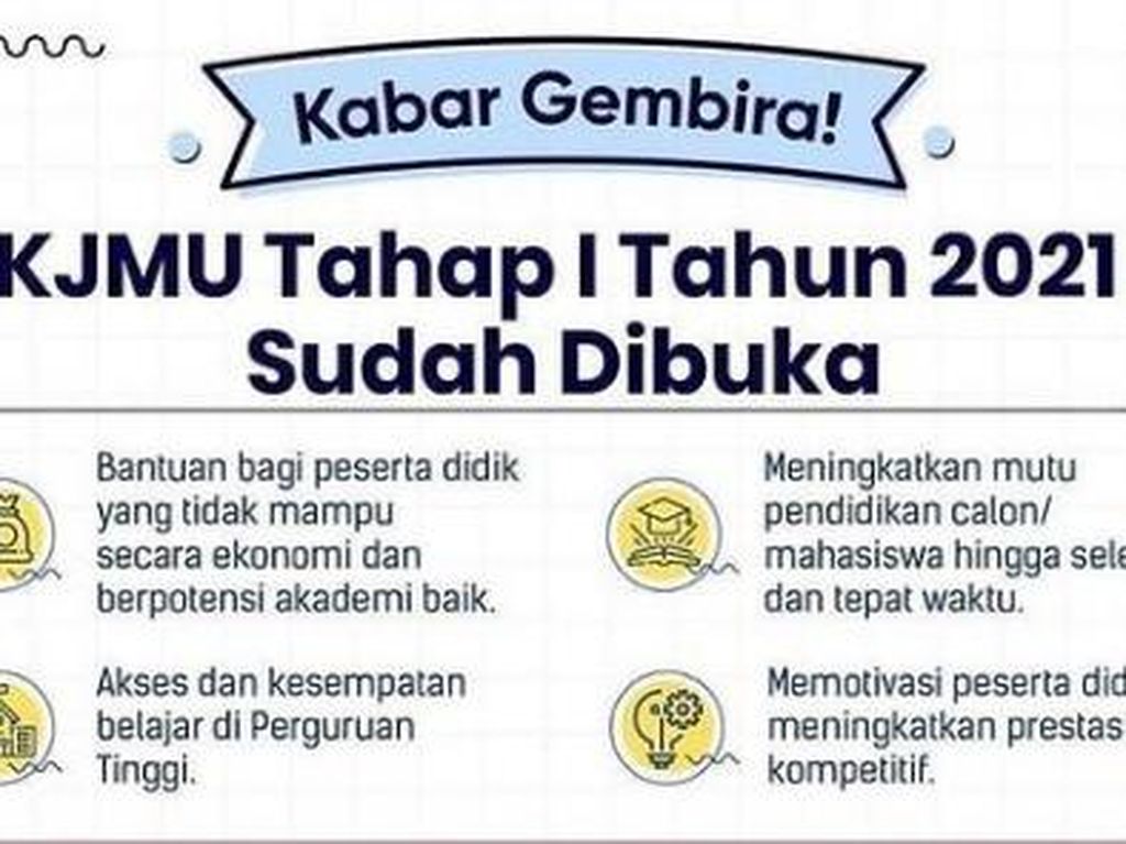 Jadwal dan Cara Daftar KJMU Tahap I Tahun 2021, Cek di kjp.jakarta.go.id Jadwal dan Cara Daftar KJMU Tahap I Tahun 2021, Cek di kjp.jakarta.go.id
