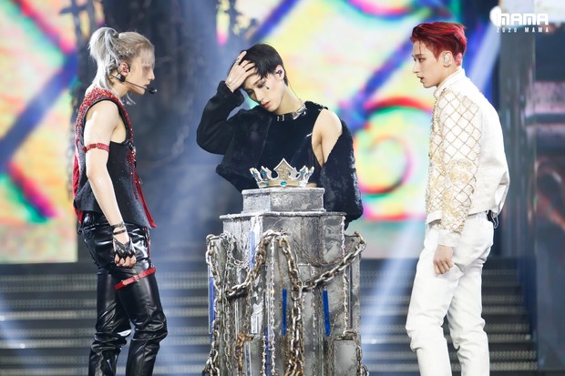 Stage kolaborasi Stray Kids, Ateez dan The Boyz dalam MAMA 2020