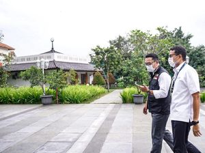 Sandiaga Temui Ridwan Kamil, Bahas Pembangunan KEK Lido