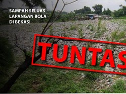 Sampah Selapangan Bola Tuntas Ditutup Tanah, Ini Before-after Kondisinya