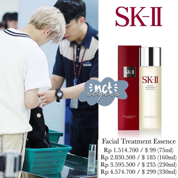 Skincare Taeyong NCT: SK II Facial Treatment Essence