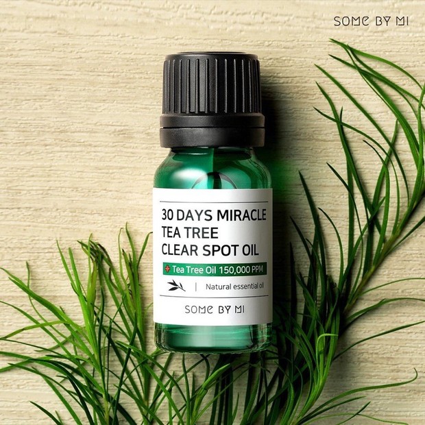 SOMEBYMI 30 Days Miracle Tea Tree Clear Spot Oil (sumber : shopee.co.id/ohmygirls)