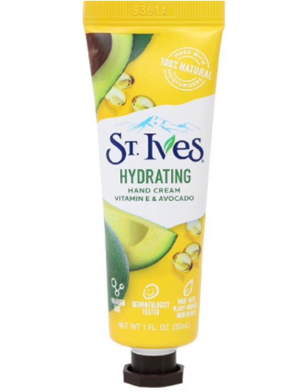 St. Ives Hydrating Vitamin E & Avocado Hand Cream/shopee.co.id/unileverindonesia St. Ives Hydrating Vitamin E & Avocado Hand Cream/shopee.co.id/unileverindonesia