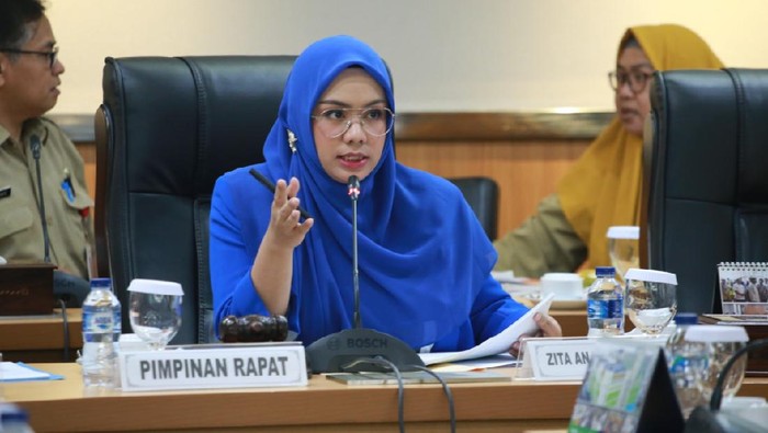 Zita Anjani Wakil Ketua DPRD DKI dari Fraksi PAN, Zita Anjani