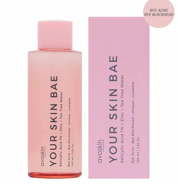 Avoskin Your Skin Bae Toner Salicylic Acid 1% + Zinc + Tea Tree Water