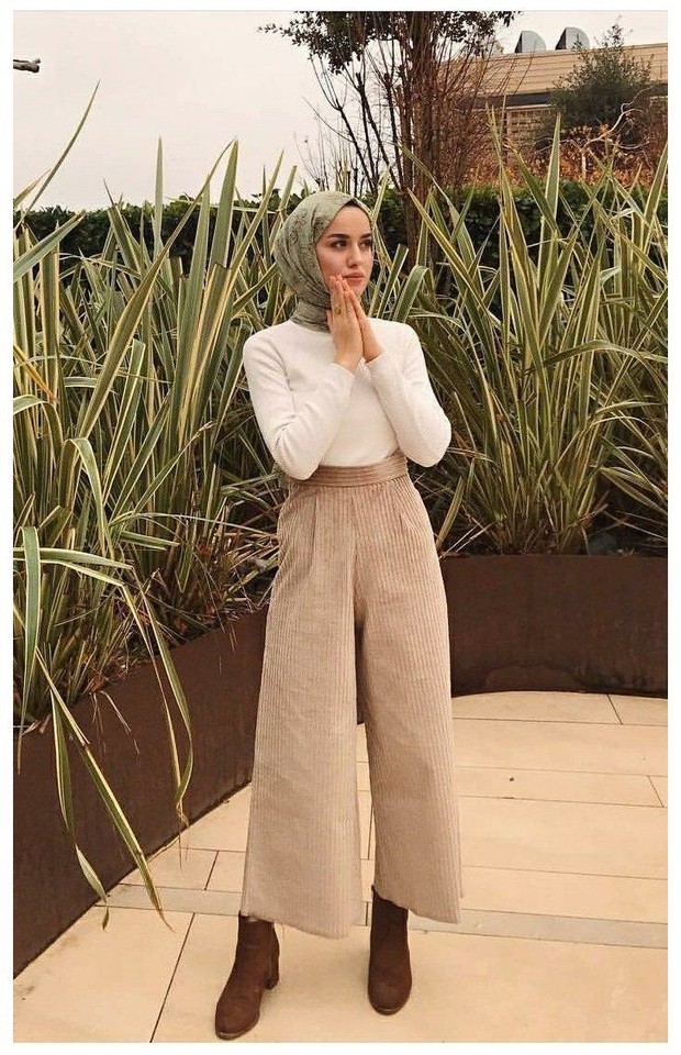 5 Tips Outift Hijab untuk Cewek Pendek Agar  Terlihat  Lebih  