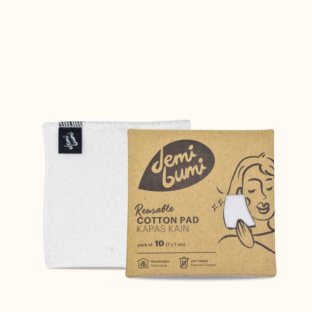 Reusable Cotton Pads agar Lebih Ramah Lingkungan