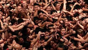 Foto: Hadaka Matsuri, Festival Pria Telanjang Jepang