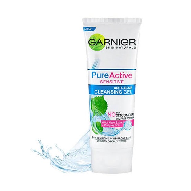 https://blibli.com Garnier Pure Active Sensitive Anti-Acne Cleansing Gel
