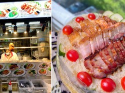 Unik! Kue Ultah Ini Terbuat dari Nasi Hainan dan Babi Panggang