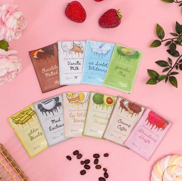 brand ini mengeluarkan 10 varian masker untuk memenuhi kebutuhan kulitmu masing-masing.