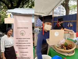 Lulus Kuliah, Wanita Cantik Ini Pilih Jualan Nasi Lemak di Pinggir Jalan