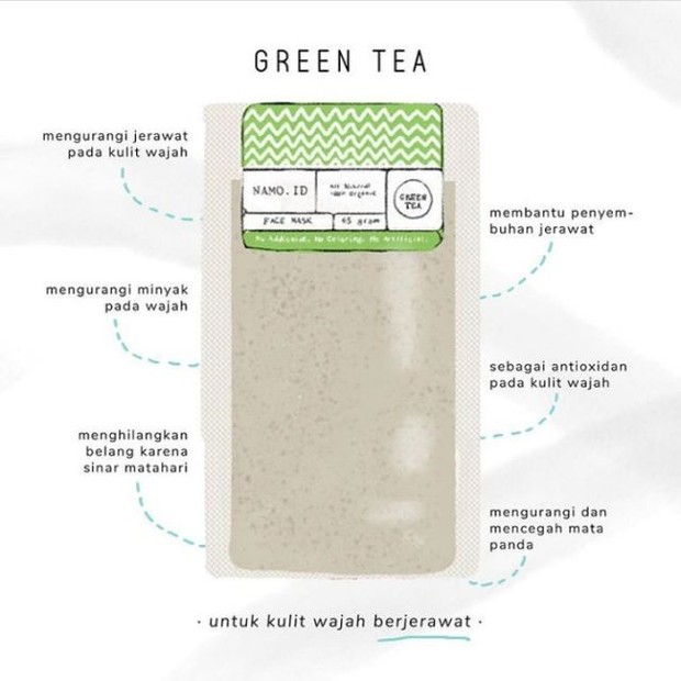 selain greentea, mereka juga mengeluarkan beberapa varian lainnya namun ini best seller nya.