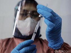 Antisipasi Kerumunan Saat Vaksinasi di Tanah Abang Dilanjutkan