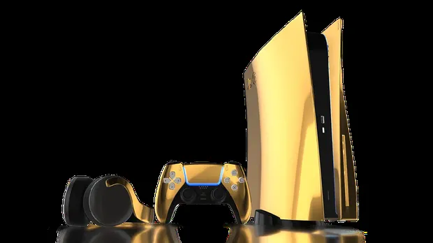 Playstation 5 PS5 lapis emas perusahaan Inggris Truly Exquisite