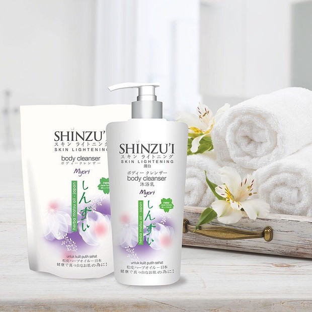 Rekomendasi sabun mandi mencerahkan/sumber: www.instagram.com/cantikcitra/ Sabun Shinzui yang membantu mencerahkan kulit.