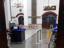 Stasiun Tawang Semarang Kebanjiran Lagi, Penumpang Dialihkan