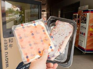 Keren! Vending Machine Ini Tawarkan Salmon hingga Wagyu Keren! Vending Machine Ini Tawarkan Salmon hingga Wagyu