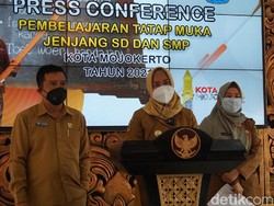 Kota Mojokerto Zona Oranye, Wali Kota Izinkan Sekolah Tatap Muka