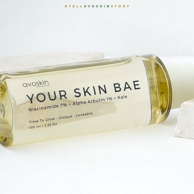 Avoskin Your Skin Bae Niacinamide 7% + Alpha Arbutin 1% + Kale Toner Avoskin Your Skin Bae Niacinamide 7% + Alpha Arbutin 1% + Kale Toner/instagram.com/avoskinbeauty