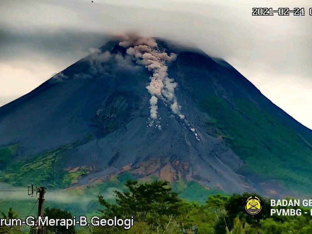 Gunung Merapi Luncurkan 42 Kali Guguran Lava Pijar dalam 12 Jam Gunung Merapi Luncurkan 42 Kali Guguran Lava Pijar dalam 12 Jam