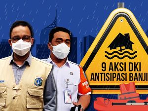 9 Aksi Pemprov DKI Bikin Banjir Cepat Surut