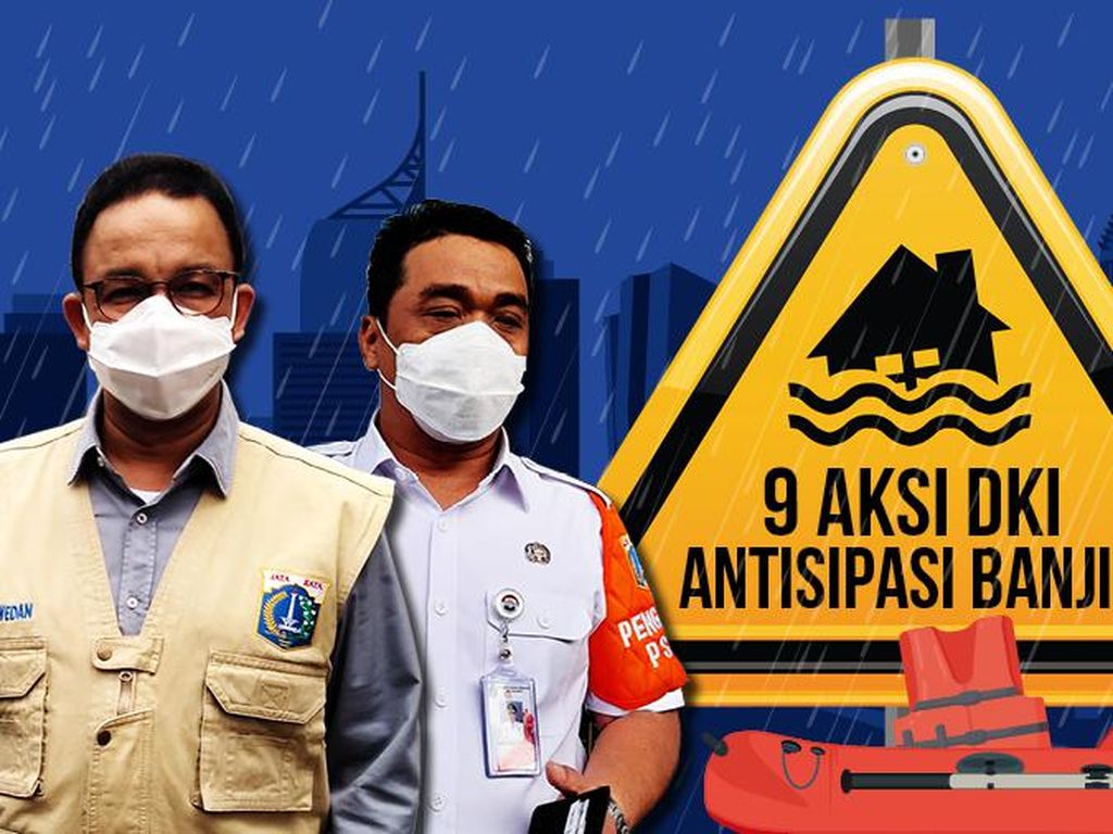 9 Aksi Pemprov DKI Bikin Banjir Cepat Surut 9 Aksi Pemprov DKI Bikin Banjir Cepat Surut
