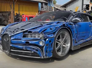 Bugatti Ini Dibuat dari Besi Bekas, Dibeli Seharga Rp 422 Juta