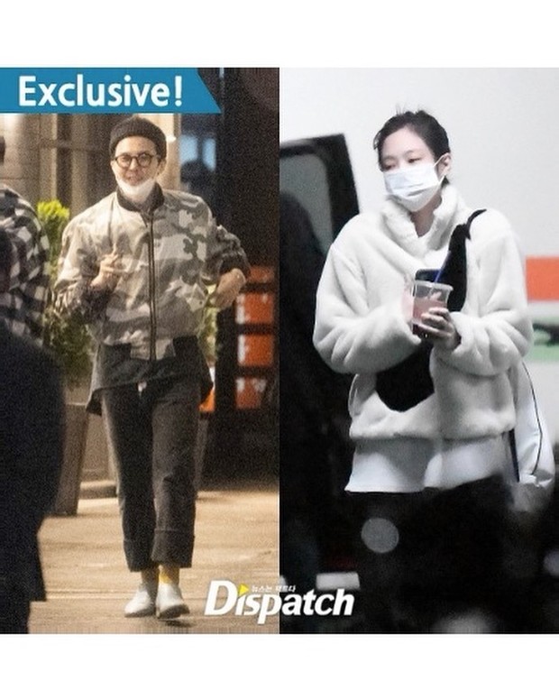 GD dan Jennie/Sumber:instagram.com/koreadispatch