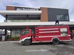 Gedung Restoran Cepat Saji di Gorontalo Terbakar, Api Berasal dari Lantai 2