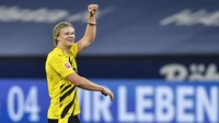 Setidaknya ada empat striker yang masuk dalam radar incaran Chelsea. Pertama adalah striker muda yang berpotensi dari Borussia Dortmund, Erling Haaland (AP/Martin Meissner)